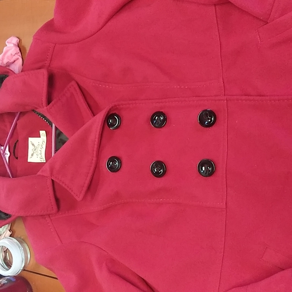 Faded Glory Wool Button Coat - Picture 2 of 8